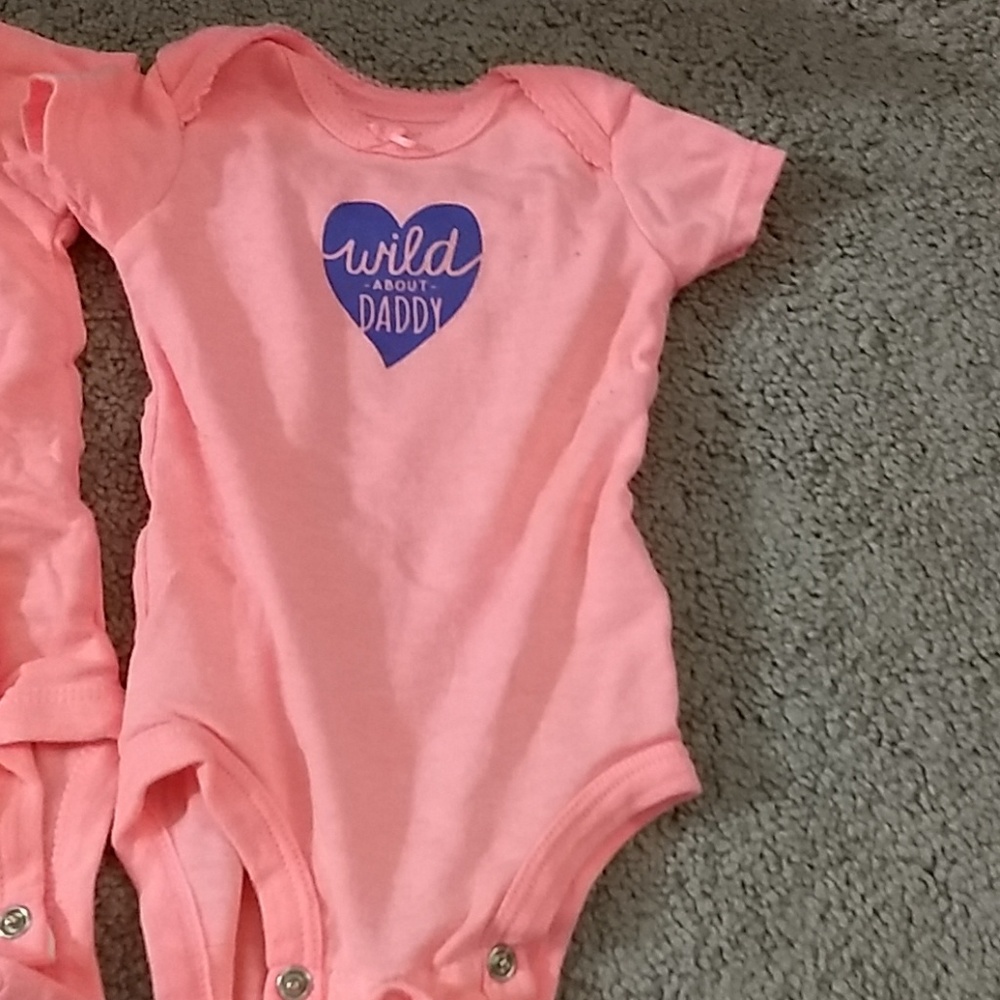 Wild about daddie onesie
